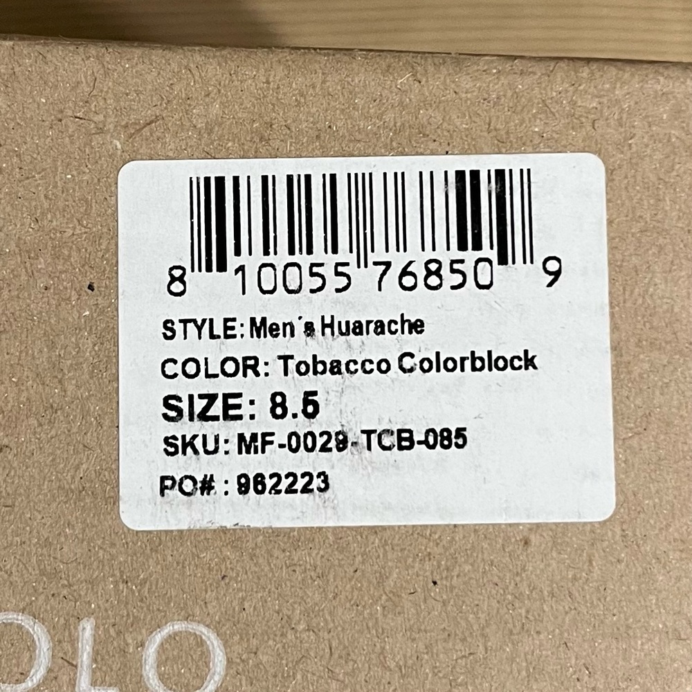 NWT Nisolo Huarache Sandal - Colorblock - Men’s 8.5 (Women’s size 9.5/10) - Picture 2 of 10